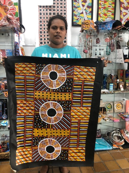 SHERALEEN PURUNTATAMERI - Aboriginal Artist from Tiwi Islands, N.T