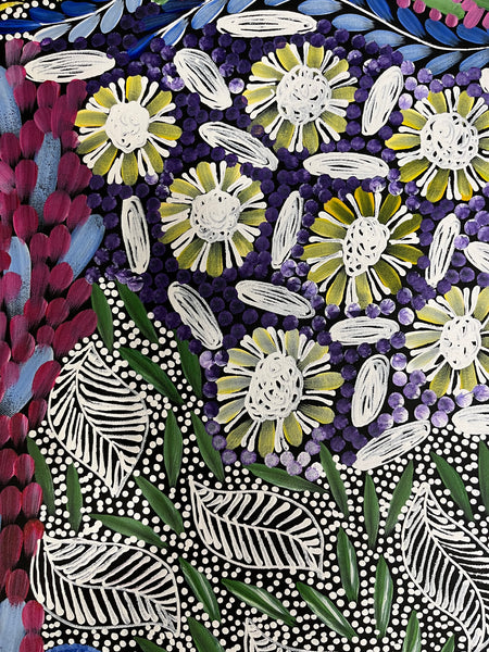 #293 - WOMEN'S CEREMONY (Multi) - Karen Bird Ngale - 90cm x 145cm