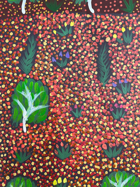 #383 My Grandmothers Country - ARTIST: HELEN RUBUNTJA 95cm x 73cm