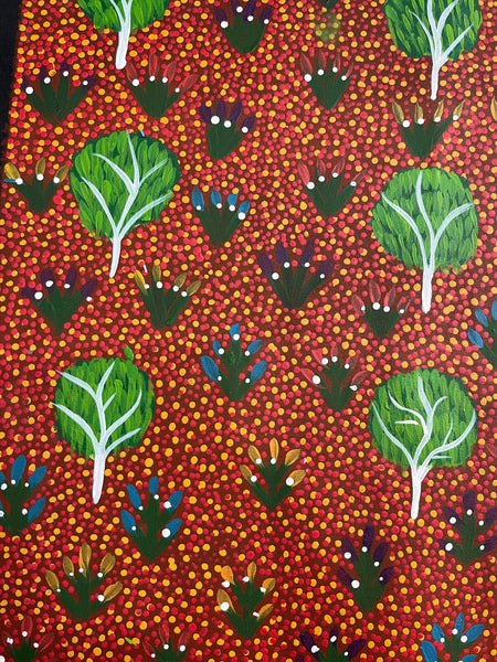 #366 My Grandmothers Country - ARTIST: HELEN RUBUNTJA 94cm x 71cm