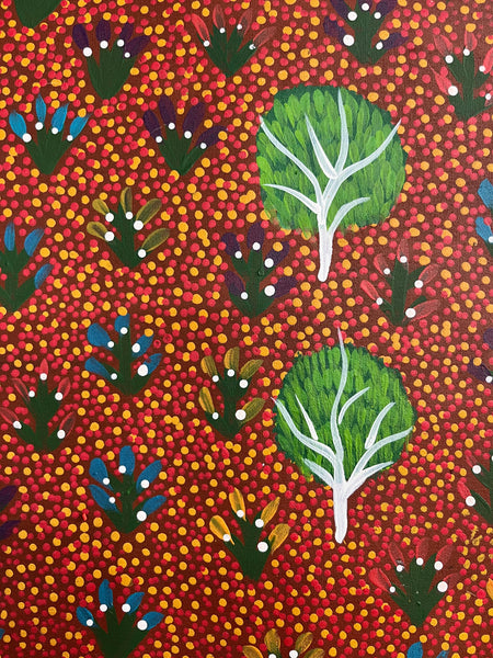 #366 My Grandmothers Country - ARTIST: HELEN RUBUNTJA 94cm x 71cm