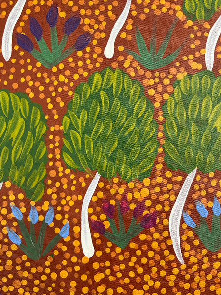 #19 My Grandmothers Country - ARTIST: HELEN RUBUNTJA 93cn x 70cm