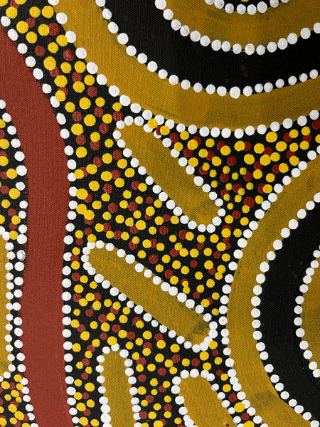 #173 Mulga Seeds & Berries ARTIST: TRISTAN BIRD 73cm x 95cm