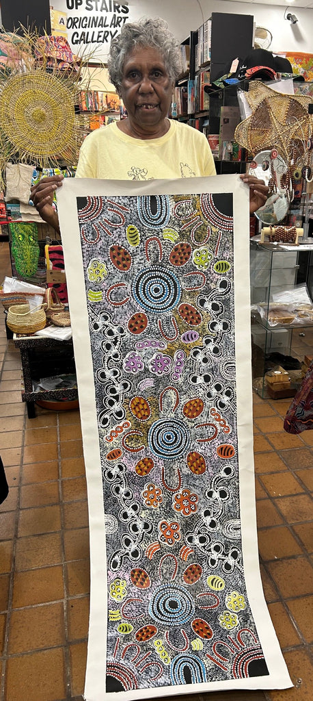#2 My Country - LANITA NUMINA : Aboriginal Art: 150 x 43 cm