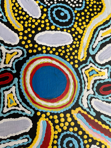 #223 'Special Place to find water" - TREPHINA SULTAN THANGUWA : 70x90cm