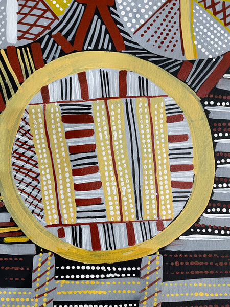 #263  Jilimara Design -  MAREE GOREY: Aboriginal Art: 70x100cm