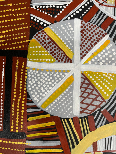 #263  Jilimara Design -  MAREE GOREY: Aboriginal Art: 70x100cm