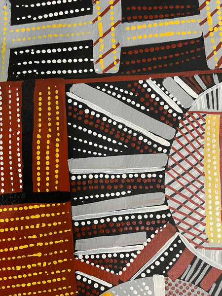 #263  Jilimara Design -  MAREE GOREY: Aboriginal Art: 70x100cm