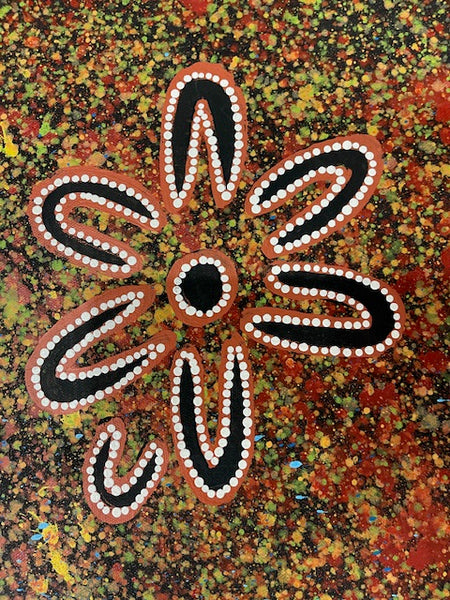 #5 Seven Sisters (Multi) - REGGIE SULTAN: Kaytja - Central Desert: 87cm x 136cm