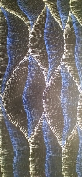#48 Sandhills Dreaming (Blue) Debbie Napaljarri Brown 64 x 97cm