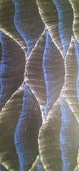 #48 Sandhills Dreaming (Blue) Debbie Napaljarri Brown 64 x 97cm