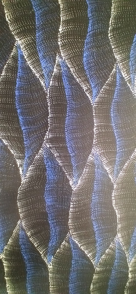 #48 Sandhills Dreaming (Blue) Debbie Napaljarri Brown 64 x 97cm