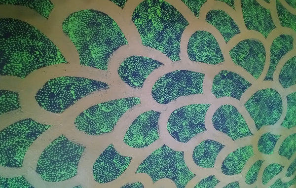 #121 Women's Ceremony BARBARA PANANKA : Aboriginal Art: 95x144cm