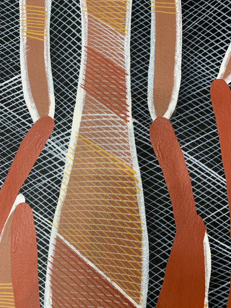 #8 Mimi Spirits Chatting - EDDIE BLITNER : Aboriginal Art : 96x138cm