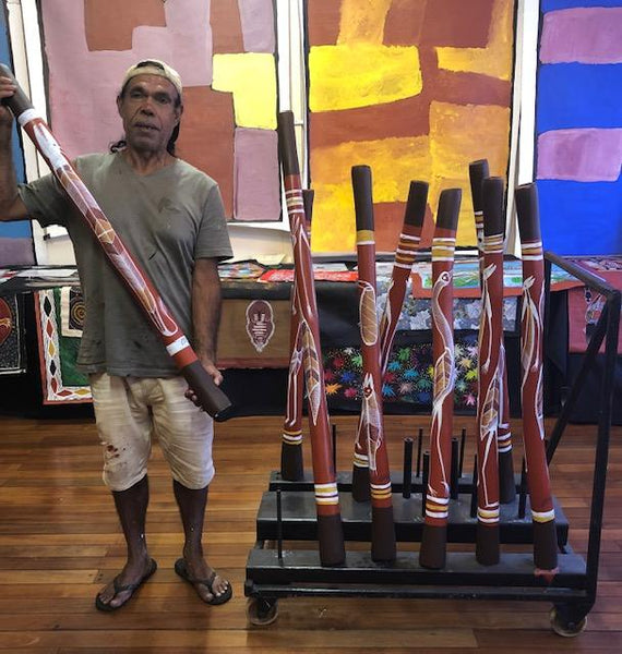 EDDIE BLITNER - Artist from Roper River, Katherine, Northern Territory