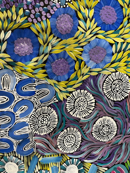 #248 - WOMEN'S CEREMONY (Multi) - Karen Bird Ngale - 71cm x 198cm