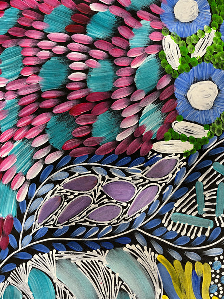 #248 - WOMEN'S CEREMONY (Multi) - Karen Bird Ngale - 71cm x 198cm