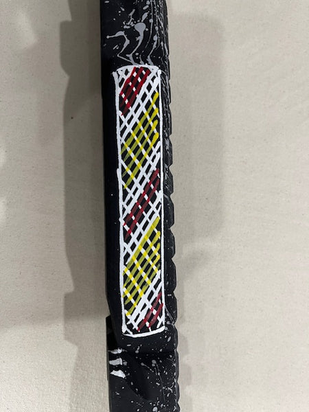 #213 Hand Carved Crocodile- KENNY REID: Aboriginal Art: 64x9x4cm