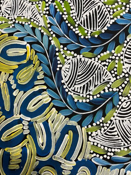 #40 - WOMEN'S CEREMONY (Multi) - Karen Bird Ngale - 50cm x 96cm