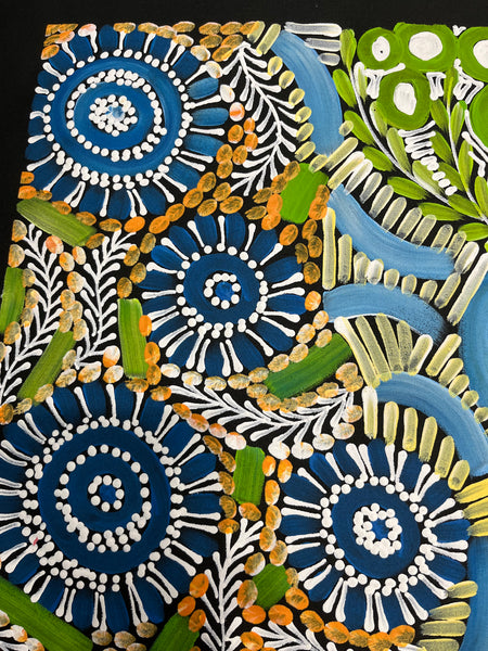 #40 - WOMEN'S CEREMONY (Multi) - Karen Bird Ngale - 50cm x 96cm