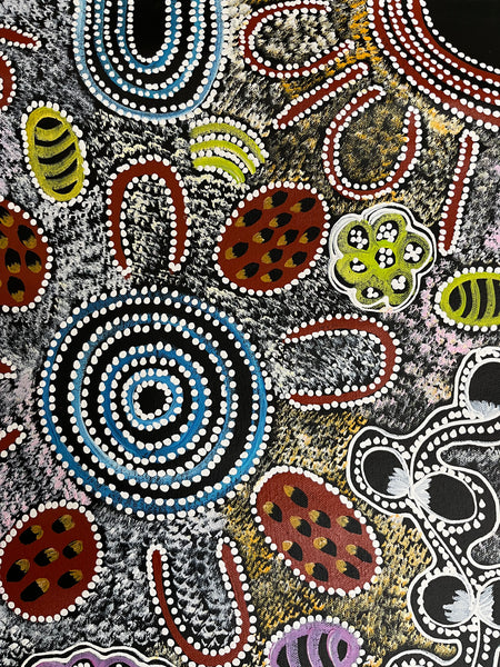 #2 My Country - LANITA NUMINA : Aboriginal Art: 150 x 43 cm