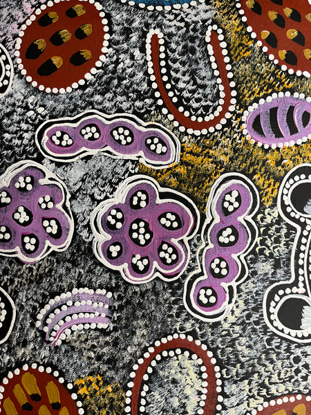 #2 My Country - LANITA NUMINA : Aboriginal Art: 150 x 43 cm