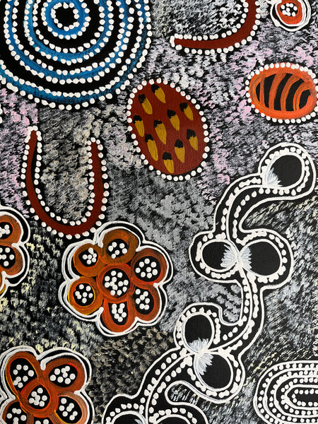 #2 My Country - LANITA NUMINA : Aboriginal Art: 150 x 43 cm