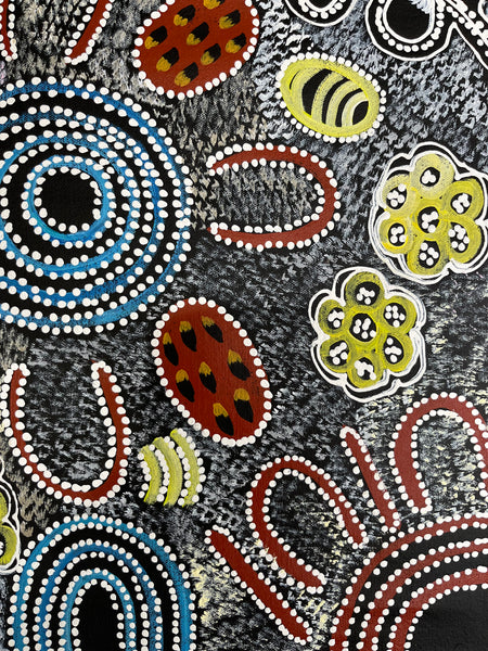 #2 My Country - LANITA NUMINA : Aboriginal Art: 150 x 43 cm