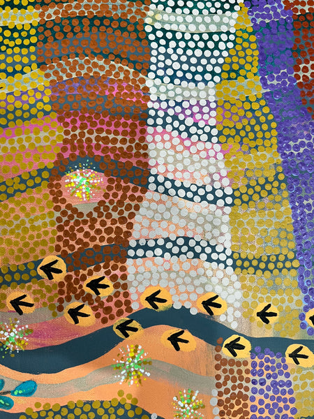 #347 - Dalhouse Springs (Sunset) - ARTIST: KATHY ARBON - 92 x 67cm