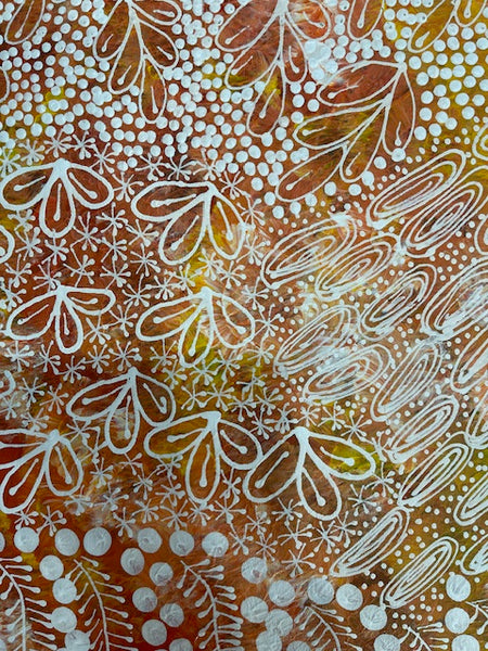 #353 Women's Ceremony Artist: TANYA BIRD MPETYANE Aboriginal Art:  58cm x 88cm