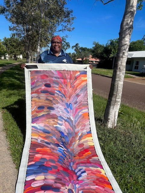 #88 Mimi Spirits - EDDIE BLITNER : Aboriginal Art : 40x50cm
