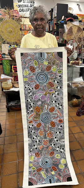 #2 My Country - LANITA NUMINA : Aboriginal Art: 150 x 43 cm