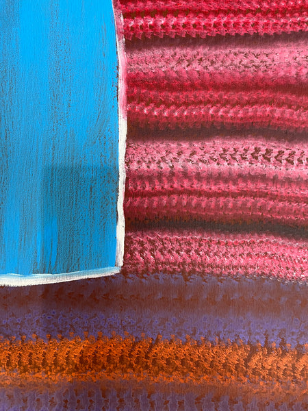 #46 River Country - ABORIGINAL ARTIST: BARNEY ELLAGA (Collectors Piece) 65cm x 105cm