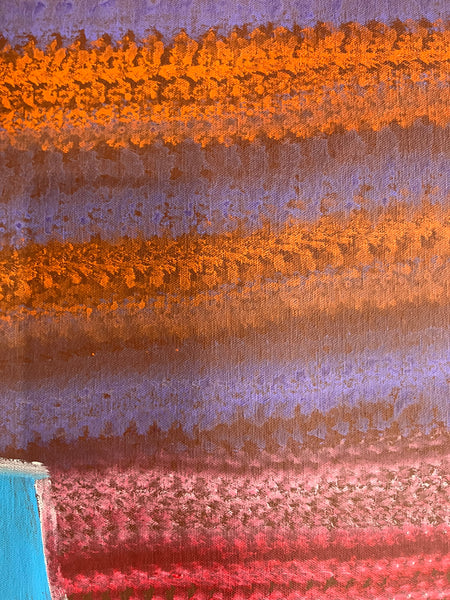 #46 River Country - ABORIGINAL ARTIST: BARNEY ELLAGA (Collectors Piece) 65cm x 105cm