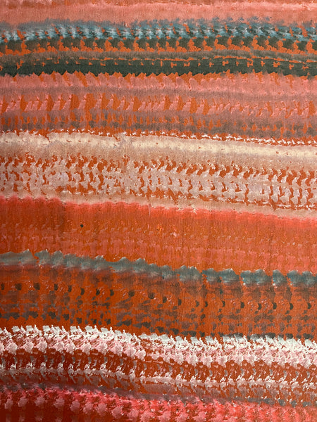 #249 Sugarbag Country - ABORIGINAL ARTIST: BARNEY ELLAGA (Collectors Piece) 52cm x 88cm