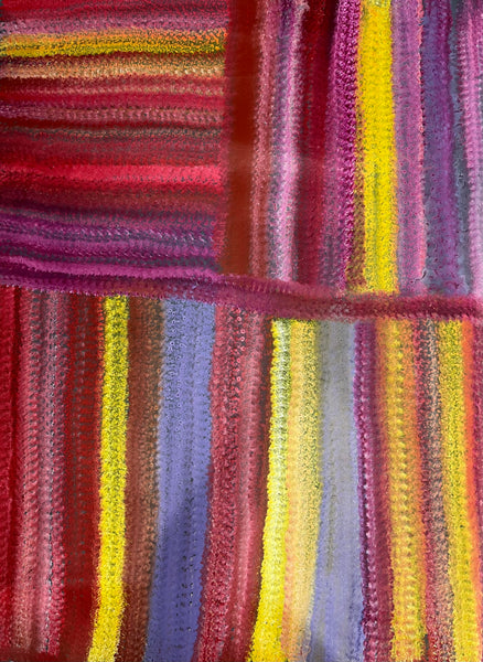 #279 Sugarbag Country - ABORIGINAL ARTIST: BARNEY ELLAGA (Collectors piece) 93cm x 125cm