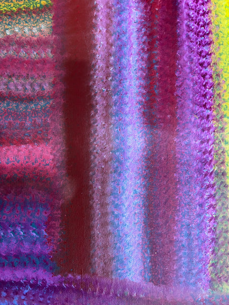 #279 Sugarbag Country - ABORIGINAL ARTIST: BARNEY ELLAGA (Collectors piece) 93cm x 125cm