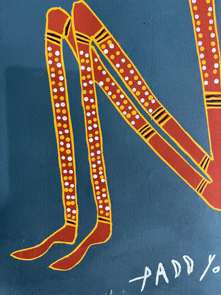 #247 Mosquito Mimi Spirits - Aboriginal Art: PADDY FORDHAM (Collectors piece) 90cm x 100cm