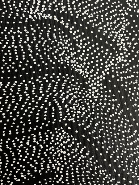 #81 Soakage & Sandhills  ANNA PETYARRE: Aboriginal Art:  52cm x 36cm
