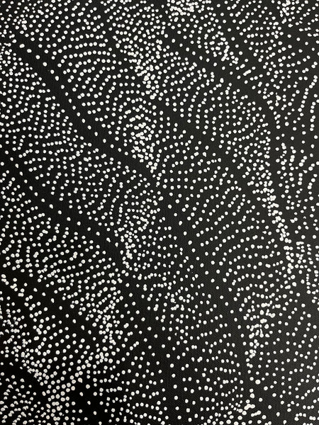 #81 Soakage & Sandhills  ANNA PETYARRE: Aboriginal Art:  52cm x 36cm