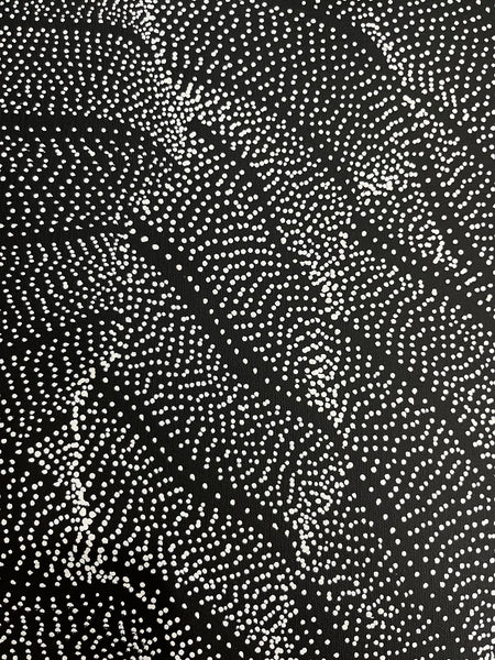 #81 Soakage & Sandhills  ANNA PETYARRE: Aboriginal Art:  52cm x 36cm