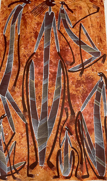 #298 Mimi Spirits  - EDDIE BLITNER : Aboriginal Art : 96x152cm