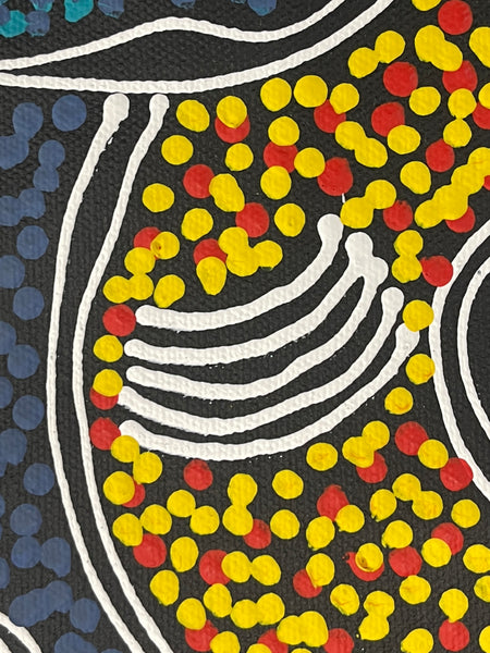 #5 My Country Women Dreaming - LANITA NUMINA : Aboriginal Art: 42x150cm