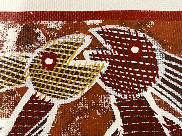 #402 Mimi Spirits - EDDIE BLITNER : Aboriginal Art : 36x46cm