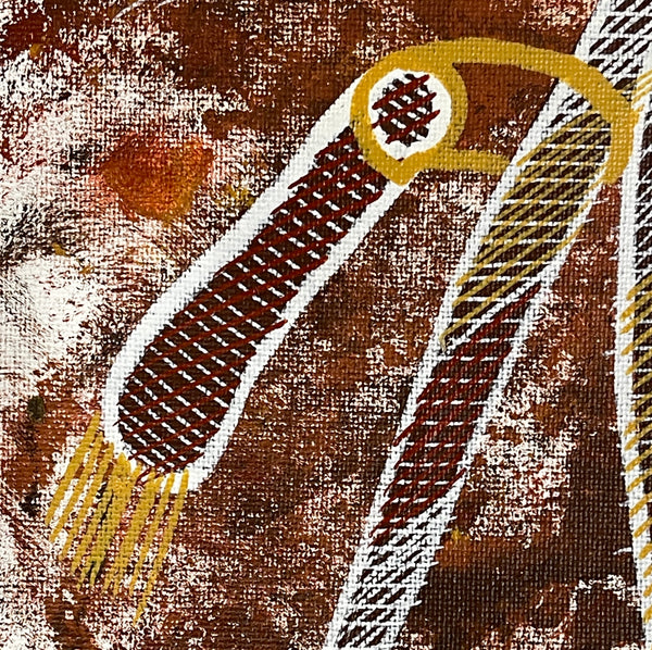 #402 Mimi Spirits - EDDIE BLITNER : Aboriginal Art : 36x46cm