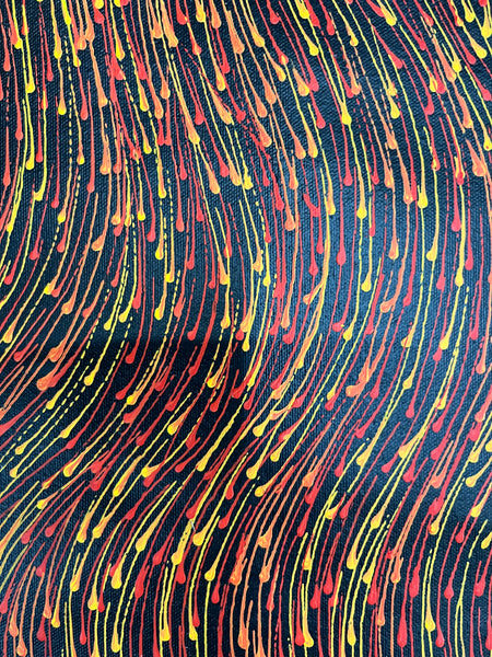 #311 Bush Medicine Seeds (Sunset) - SHARON NUMINA Aboriginal Art:  89cm x 147cm