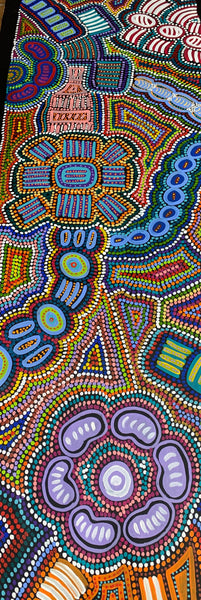 #41 Wallaby Tracks My Country Dreaming - Pacinta Turner: 66x200cm